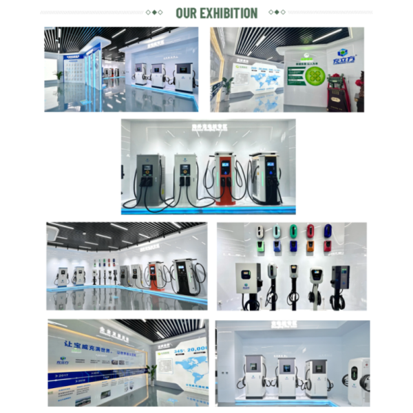 Wall Mounted AC EV Charger with Galvanized Steel Enclosure Tempered Glass Front Panel and Smart Modular Design