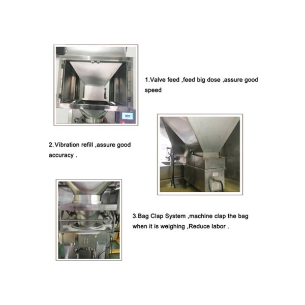 Stainless Steel 40kg Semi-Automatic Granule Packing Machine for Seeds with High Precision