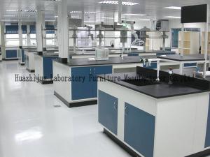 China General Size L3000*1500*850mm Steel Lab Bench Single / Double Drip Rack Type on sale