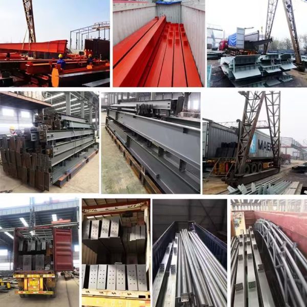 Prefab Prefabricated Steel Frame Structure House Warehouse Workshop Building