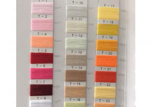 China Towel Weaving Spun Polyester Yarn / 90 Degree Dissolve Pva Yarn Water Soluble Yarn 80s on sale