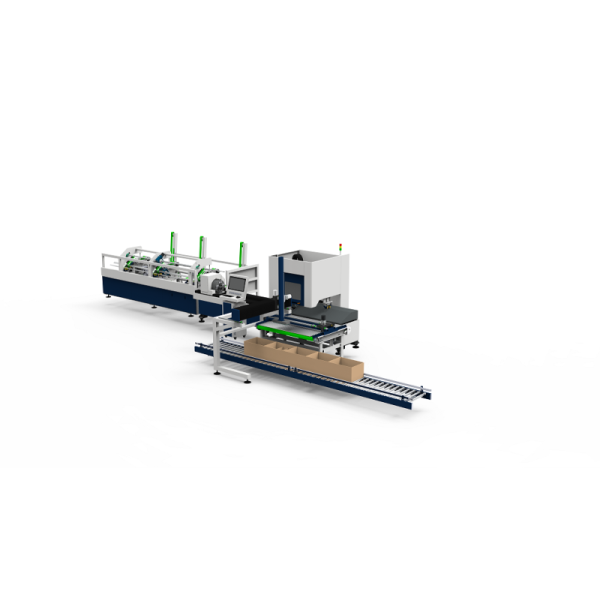 QH-GK Tube laser cutting machine Automatic packing and chuck avoidance function