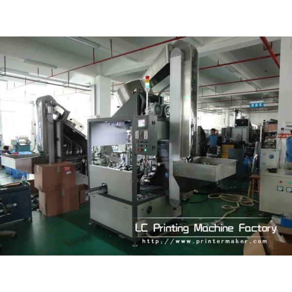 Automatic Hot Stamping Machine for Caps Top and Sidewall