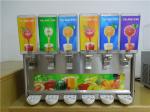 Six Flavor Commercial Fruit Juice Dispenser Machine CE / ISO Safety Certificatio