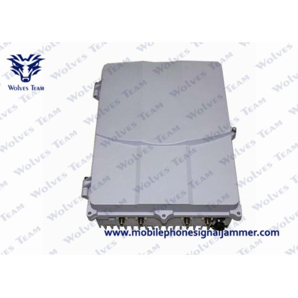 Powerful 120W Waterproof Mobile Phone CDMA GSM PCS DCS 3G Signal Jammer