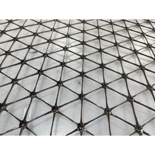 HDPE Or PP Material Triaxial Geogrid For Driveway Reinforcement Pavement Retaining Wall Roadwork Construction