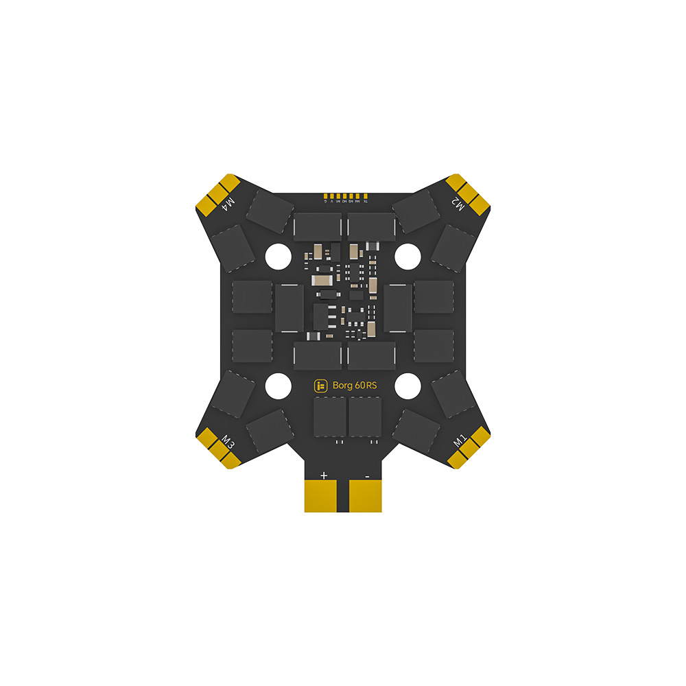 Iflight Borg 5S RX Flight Controller 60R 60RS 4-IN-1 ESC 3-8S FC Stack Built-In ELRS 2.4GHz Receiver for Racing Fpv Drone Parts
