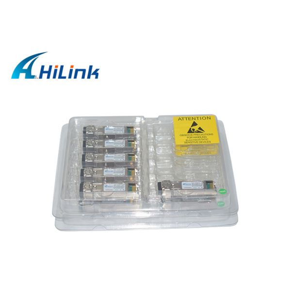 10G Sfp Optical Module Single Fiber LC/SC Connector 1270/1330nm 20km DOM