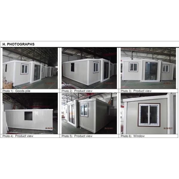 Foldable Mobile Prefab Module Container Module House