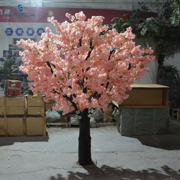 Pink Artificial Cherry Blossom Tree Landscaping Event Wedding Centerpieces Decoration
