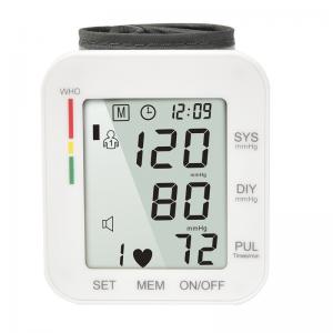 China Household Digital Blood Pressure Monitor Portable Sphygmomanometer on sale