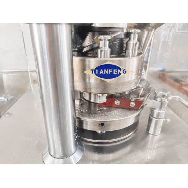 Ss304 Materials Tablet Compression Machine ZP5B ZP7B ZP9B ZP10B ZP12B Max Pressure 60KN For Tablet Manufacturing