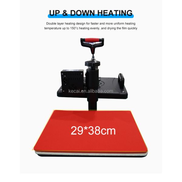 KECAI 8 in 1 Combo Multifunction Heat Press Machine for Printing Machine T-Shirt Hat Mug Plate New Condition