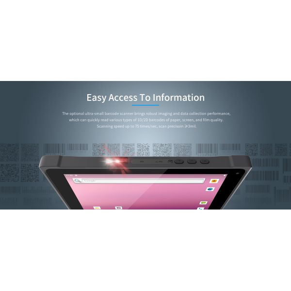 Emdoor Rugged Tablet 8 inch IP65 Waterproof Android 11/GMS NFC/4G/5G/BT5.1 for Industrial