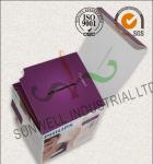 Offset Printing Electronics Packaging Boxes With Transparant Plastic Handle