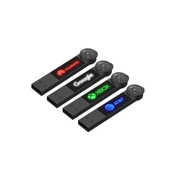 Storage And Backup Thumb Drive Memory Stick Jump Drive With LED Light