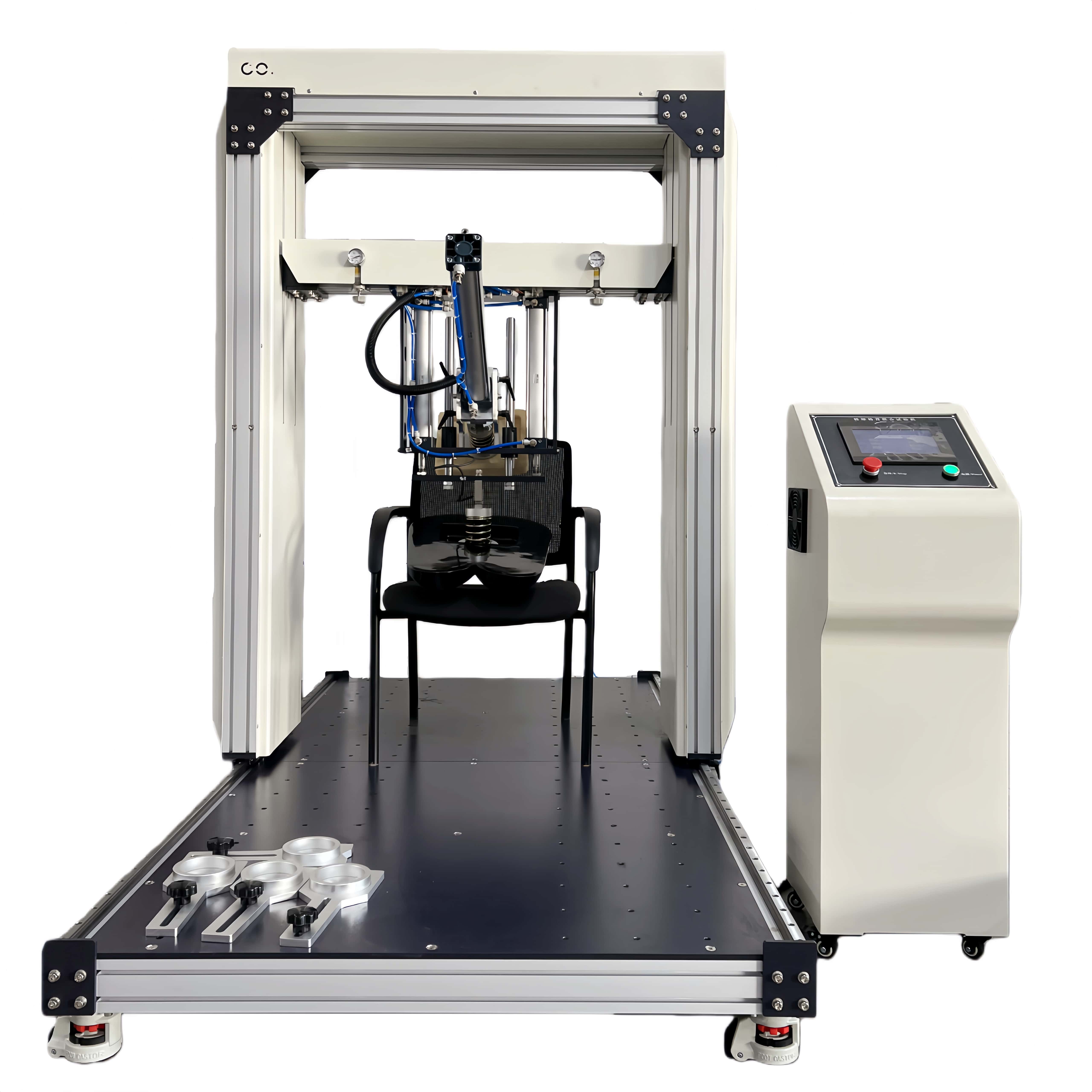 Office Chair Seat and Backrest Compression Durability Testing Machine, Furniture Seat Comprehensive Fatigue Testing Machine