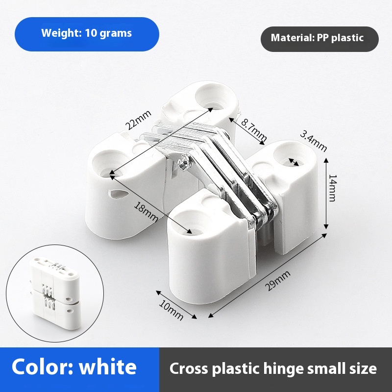 Factory Direct Concealed Aluminium Hidden Door Hinge 180 Automatic Closing Three-Dimensional Adjustable Soft Close 4-Hole Door