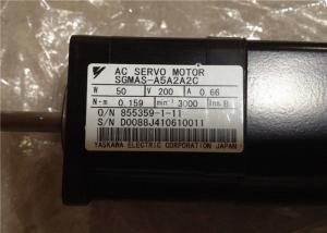 China SGMAS-A5A2A2C 50W 200V Industrial Servo Motor With 17bit Absolute Encoder on sale
