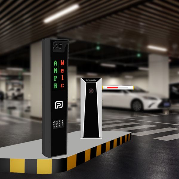 Parking Lot Management Solution LPR Camera Parking Controller With LED Display