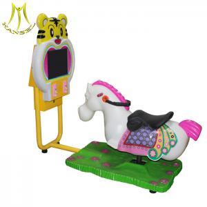 Buy cheap Hansel electronic children amusement park game machine video horse product