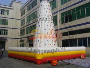 Buy cheap Customized Rock Climbing Bouncer For Outdoor Inflatable Sports Games product