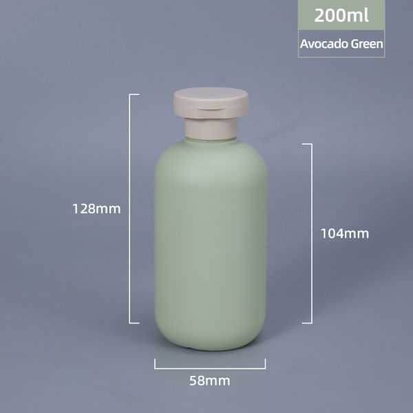 Squeeze Soft Touch Empty Shampoo Conditioner Bottle for Body Lotion Hand wash Cleanser Skin Care Packaging