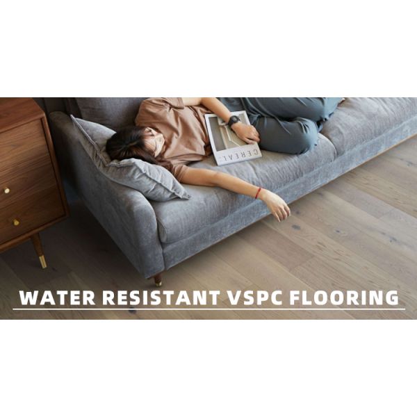 Non-slip Indoor Solid Wood Microcrystalline Stone Vinyl Flooring for EUROPEAN Design