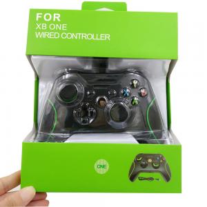 China Cheap USB Wired Controller Gamepad for XBOX ONE and PC Black and white color on sale