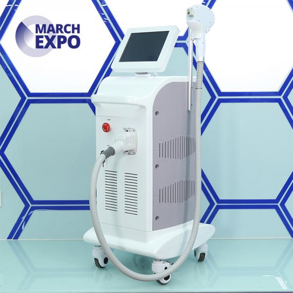 Quality Three Wavelength 755 808 1064Nm Diode Laser 755Nm Long Pulse Alexandrite Diodo Laser Hair Removal Equipment for sale