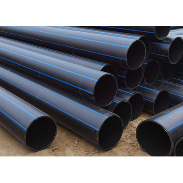 Black Hdpe Water Supply Pipe PE Pipe Irrigation Pipe Rolls Customized