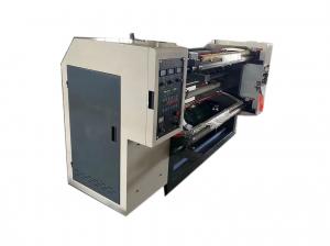 China 1300mm Film Slitter Rewinder Label Slitting Machine 50mm Min Width For Label Industry on sale
