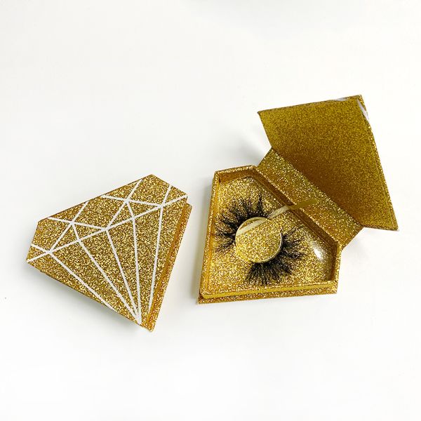 3D 4 Pairs 20mm Fluffy Mink Lashes Soft Dramatic with high volume