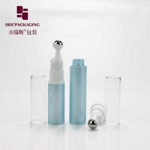 Buy cheap travel size plastic roller metal ball massage serum airless pump bottle 10ml product
