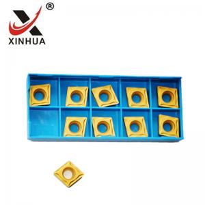 Buy cheap CCMT09/12 Series Tungsten Carbide Inserts Cutting Tools For CNC Machines product