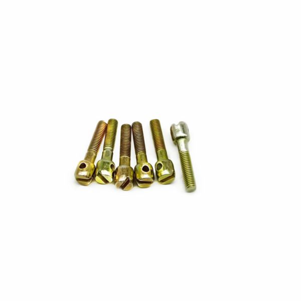 Carbon Steel Single Slot Single Hole Plated Zinc Meter Screws M3*16 Salt Fog Can Be 24 Hours Zinc Plated Carbon Steel Self Drilling Screws M3x16 ANSI Approved Cold Forging