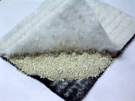 Waterproof Spun-bonded Bentonite Blanket Geosynthetic Clay Liner for Pond Lining