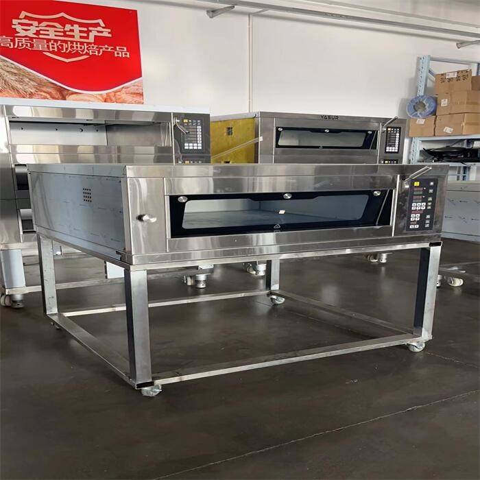 3.5kw Bakery Deck Oven European Style Electric 1 Deck 3 Tray Oven For 40X60cm Trays
