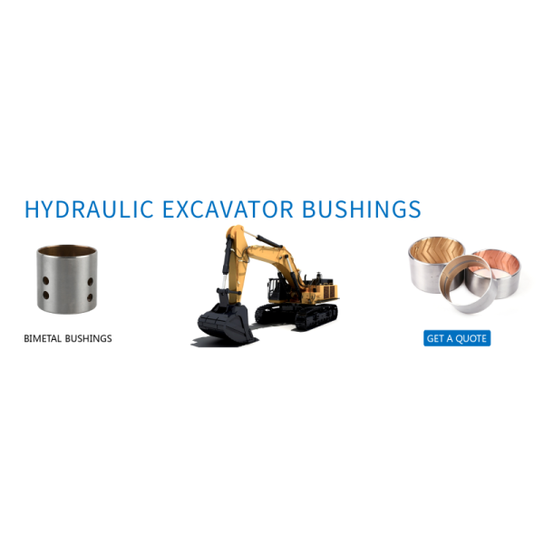 BIMETAL BUSHINGS EXCAVATOR BUSHINGS