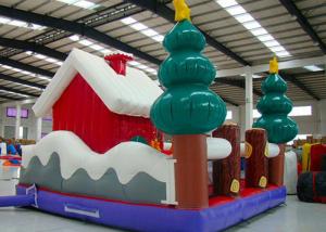 Buy cheap Merry Christmas New Inflatable Santa Claus Bouncer House For Kids Playground product