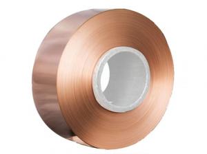 China Cu Zn Alloy Flexible Copper Strip Earthing 0.01-2.5mm 50 X 6   High Strength on sale