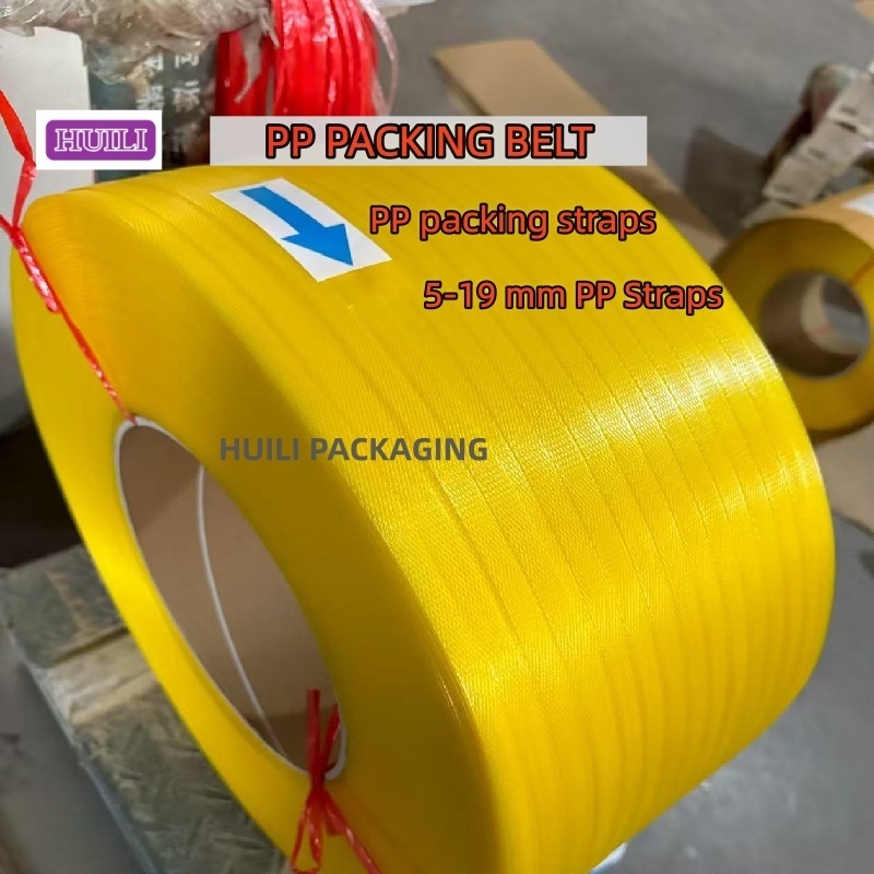 PP Polypropylene Packing belt 5-19mm Automatic PP Strapping Band for Fully automatic strapping machine