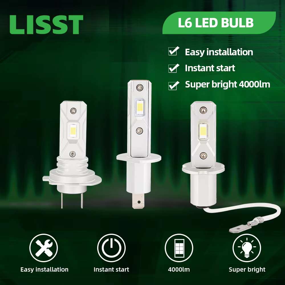 HOT SELLING LED HEADGHIT H4 Super Bright Car Led HeadLight Bulb 40watt 4000lm 9005 9006 H7 Led Canbus