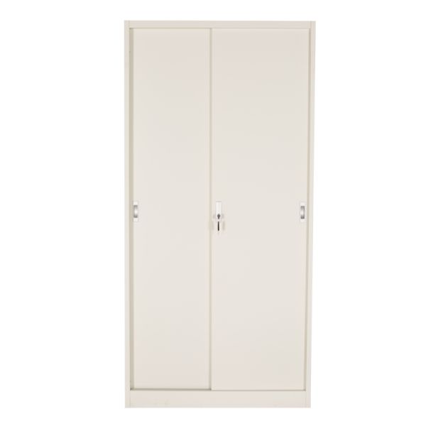 Office 2 Sliding Door Document Storage Vertical Filing Cabinets