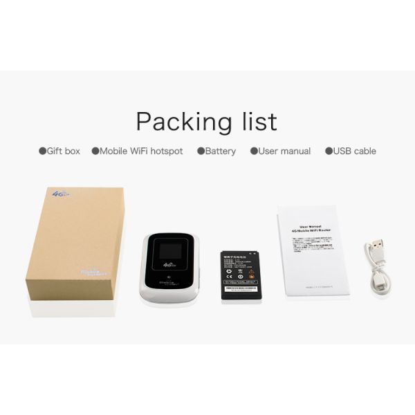 Outdoor 4G LTE Portable Wifi Router 150Mbps Portable 4G Hotspot Device