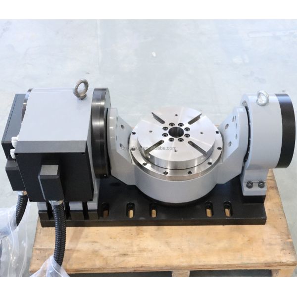 Hydraulic locking brake mechanism CNC 5th Axis Rotary Table