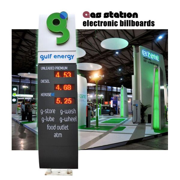 Gas Station digital billboard