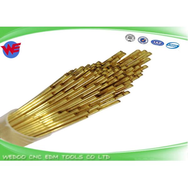 Fast Delivery EDM Brass Tubes / Multi Hole Brass Tubing 2.5 X 400 mmL 3.0x400
