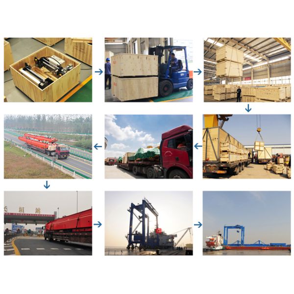 Factory 5T 10T 16T Travelling Rail Gantry Crane Single Bridge Trolley