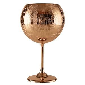 Buy cheap Copper Plated Stainless Steel Barware Metal Drinking Goblets For Wedding Anniversary product